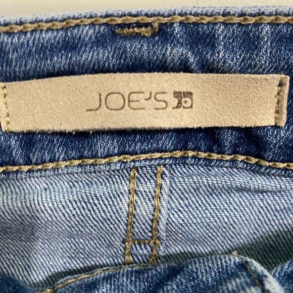 Joe’s Jeans Distressed Denim Size 28 Cuffed Skinny - Picture 3 of 9